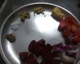 A picture of step 1 of Beetroot soup.