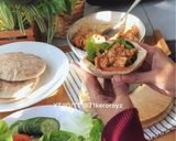 Gambar langkah 6 resipi Pita ayam.