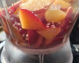 A picture of step 2 of Plum juice.