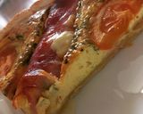 Une image de l'étape 4 de Tarte jambon fromage.