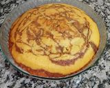 Foto del paso 4 de la receta: Bizcochuelo marmolado de Naranja