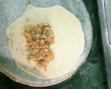 A picture of step 1 of Jaggery stuffed paratha.
