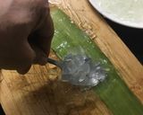 Hình bước làm 2 của món Chè Nha đam đậu xanh