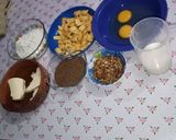 Foto del paso 1 de la receta: Muffins de nuez y plátano