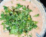 A picture of step 3 of Protein packed Moong and masoor dal Chilla.
