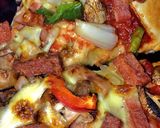 Foto langkah ke 8 dari resep Pizaa cinta.