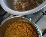 A picture of step 1 of Khichidi.