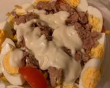 Hình bước làm 2 của món Salade cá ngừ
