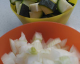 Foto del paso 2 de la receta: Arroz con salmón y calabacín