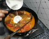A picture of step 4 of Eid special peshawari chicken karahi.
