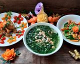 Hình bước làm 2 của món Hoa cỏ mùa Xuân