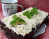 Foto langkah ke 14 dari resep 405. Brownis Kukus Pisang Keju #Selasabisa.