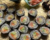 Foto del paso 14 de la receta: Sushi de salmón y verduritas (kaisen maki)