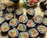 Foto del paso 14 de la receta: Sushi de salmón y verduritas (kaisen maki)