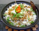 A picture of step 5 of Khushka Biryani.