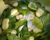 A picture of step 3 of Steamed Snails with Lemongrass and Lime Leaves - Ginger Fish Sauce Dip.