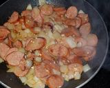 A picture of step 3 of Cheesy Sausage & Broccoli Orzo.