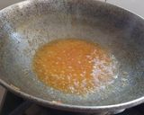 A picture of step 1 of Paneer kadai.