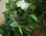 Coriander chutney recipe step 1 photo