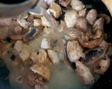 A picture of step 5 of My Garlic, Mustard, Pork & Mushroom with Pasta 😍.