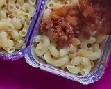 Gambar langkah 7 resipi Mac & Cheese Bolognese ✨🌸.
