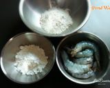 รูปขั้นตอนการทำที่ 1 ของ กุ้งชุบแป้งทอด