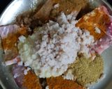 A picture of step 1 of Poha Fish Fry.