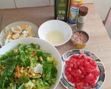 A picture of step 3 of Mixed colorful salad.