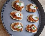A picture of step 6 of Mexican taco bites.