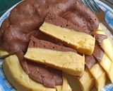 Foto langkah ke 4 dari resep Bolu Tape mix Coklat Kukus.