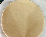 A picture of step 5 of Wheat flour pizza no oven no yeast.