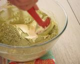 A picture of step 8 of Matcha Pound Cake.
