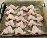 A picture of step 1 of 🐓 Crispy double roasted chicken wings Japanese style.