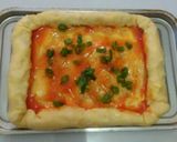 Foto langkah ke 8 dari resep Pizza garing diluar lembut didalam 😁😍😘.