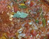 A picture of step 4 of Hake in Spanish Sauce.