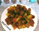 صورة لخطوة 7 من وصفة خضار مع قطع لحم 🍖🥩🍗 لذيذة جدا