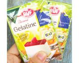 Hình bước làm 1 của món Sữa chua dẻo vị việt quất mix vụn dừa - Ăn dặm cho bé