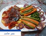 صورة لخطوة 6 من وصفة ستيك الخضروات