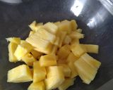 Une image de l'étape 1 de Fruit caramélisé au four.