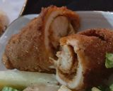 A picture of step 5 of Stuffed cheesy chicken.