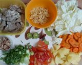 Foto langkah ke 2 dari resep Sop Daging Makaroni.
