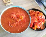 Arrabbiata paradicsomszósz télire recept fázis 2 fotója