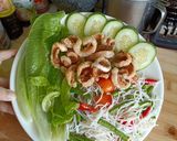 รูปขั้นตอนการทำที่ 4 ของ ตำเส้นขนมจีน