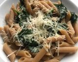 Foto del paso 7 de la receta: Pastas con espinacas