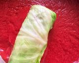 A picture of step 8 of Beef and Rice Stuffed Cabbage Rolls.