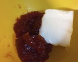 A picture of step 1 of Strawberry Jam Empanadas.
