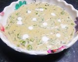 A picture of step 5 of Methi matar malai.