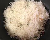 A picture of step 4 of Sausage Fried Rice - Chinese style.