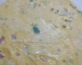A picture of step 3 of Leftover daal paratha.