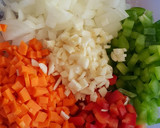 Foto del paso 1 de la receta: Macarrones con salsa variada